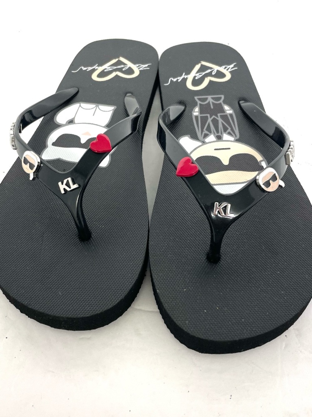 KARL LAGERFELD FLIP FLOPS